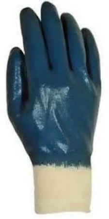 Luva Nitrílica Azul