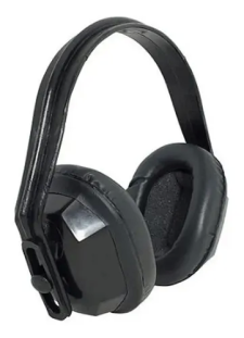 Protetor Auditivo tipo concha 14 DB preto plastcor