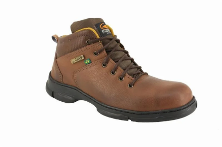 Coturno de segurança PSEXECUTIVO100 APC Fox Chocolate Ecosafety