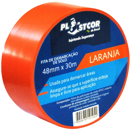 Fita de Demarcação Laranja 48 MMX30 MTS