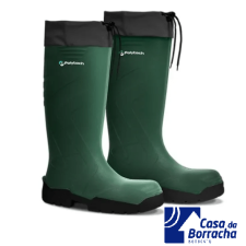 Bota PU Cano Longo Ecoboots verde