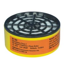 Cartucho ou filtro RC 206 para respirador CG 306 Carbografite