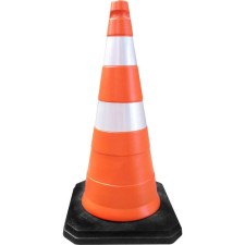 Cone Balizador cônico com base 95cm