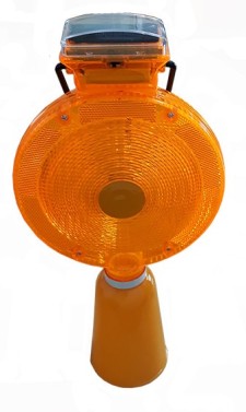 Sinalizador Eletrônico solar viário para cones